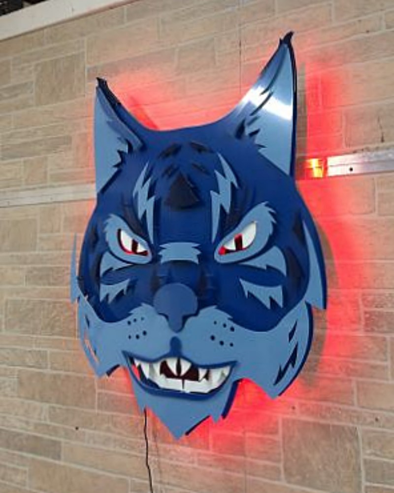 custom school sign