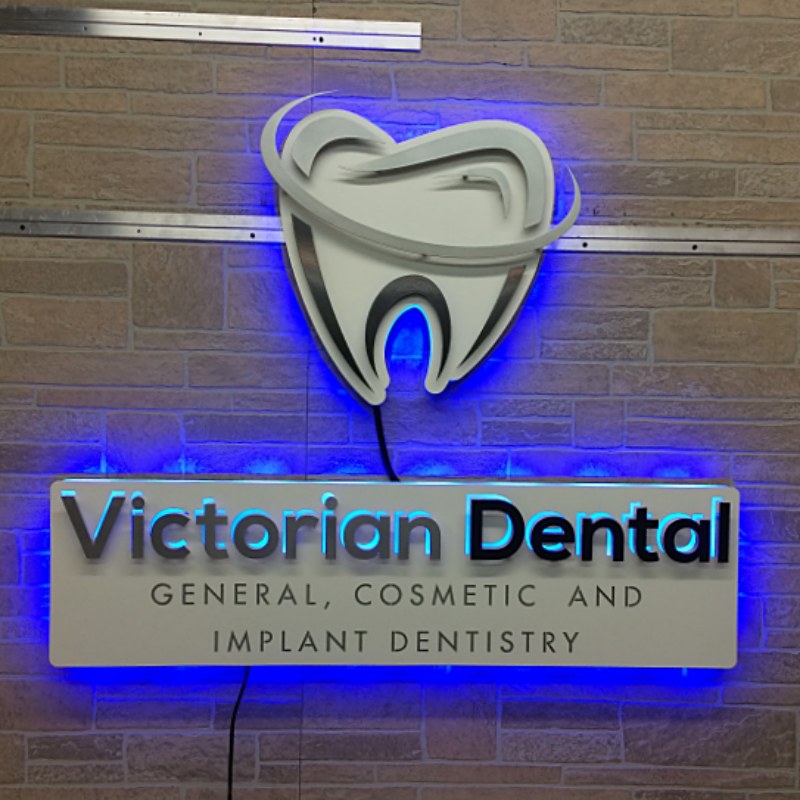 victorian dental sign