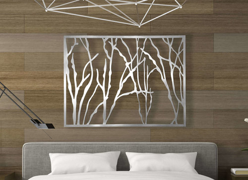 custom wall sign made for a luxury home