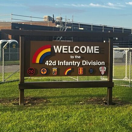 42nd Infantry Monument Outdoor Sign