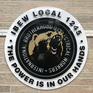 IBEW Local 1245 3D Sign