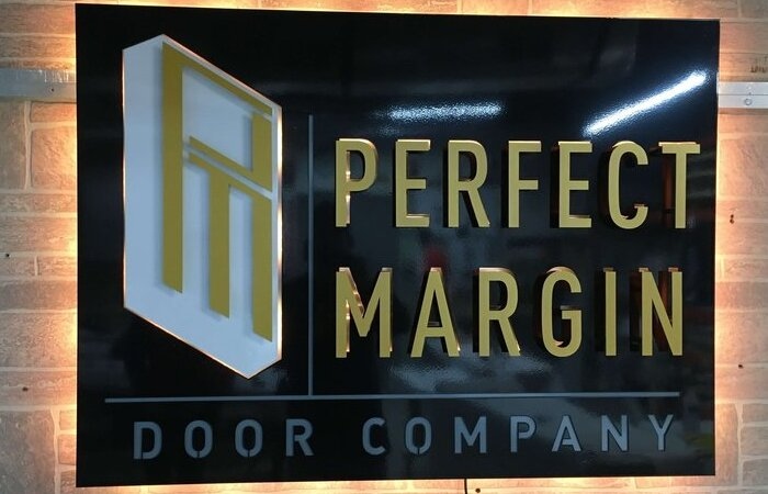 Perfect Margin Office Sign