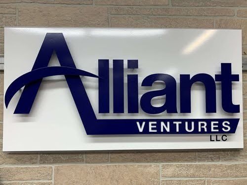a custom business sign that has been well maintained for years