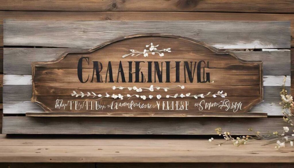 a custom rustic metal sign that can be made on your own