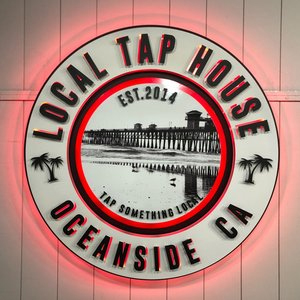 custom sign for Local Tap House Oceanside, CA