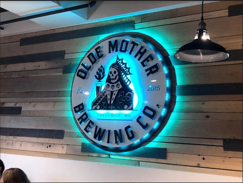 Olde Mother custom signage