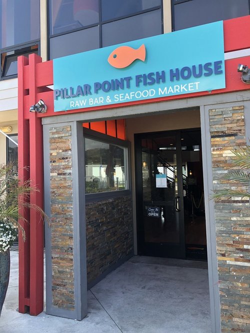 Pillar Point Fish House sign