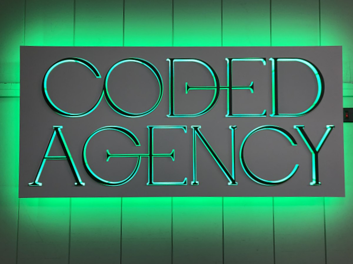 Coded Agency multi layer interior lit black