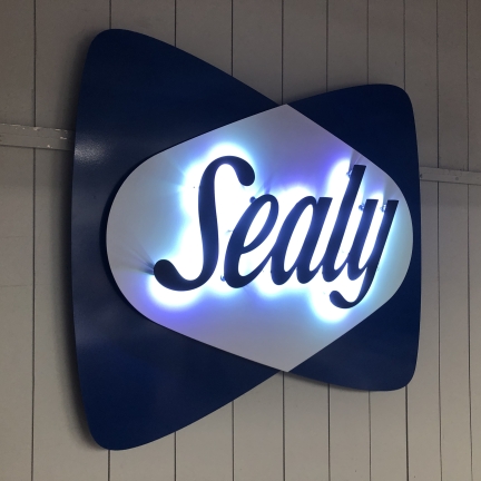 Sealy Lit office sign